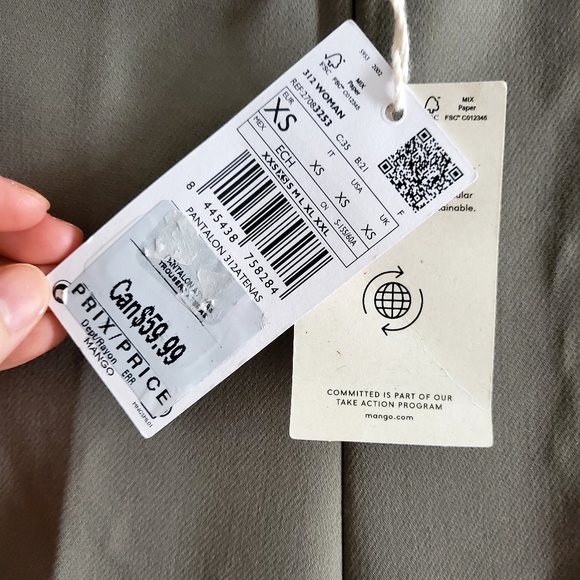 Mango XS flare crop trousers - Picture 9 of 10